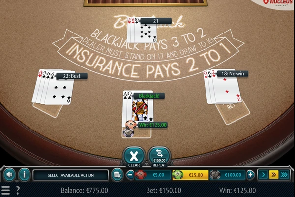 european blackjack 2
