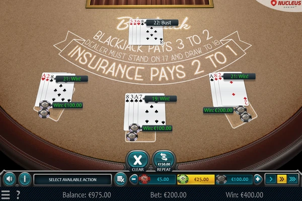 european blackjack 8