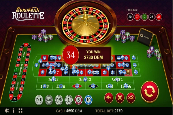 european roulette 2