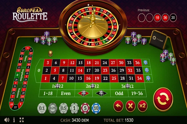 european roulette 3