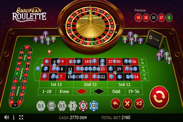 european roulette 4