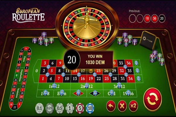 european roulette 6
