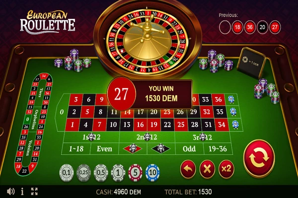 european roulette 8